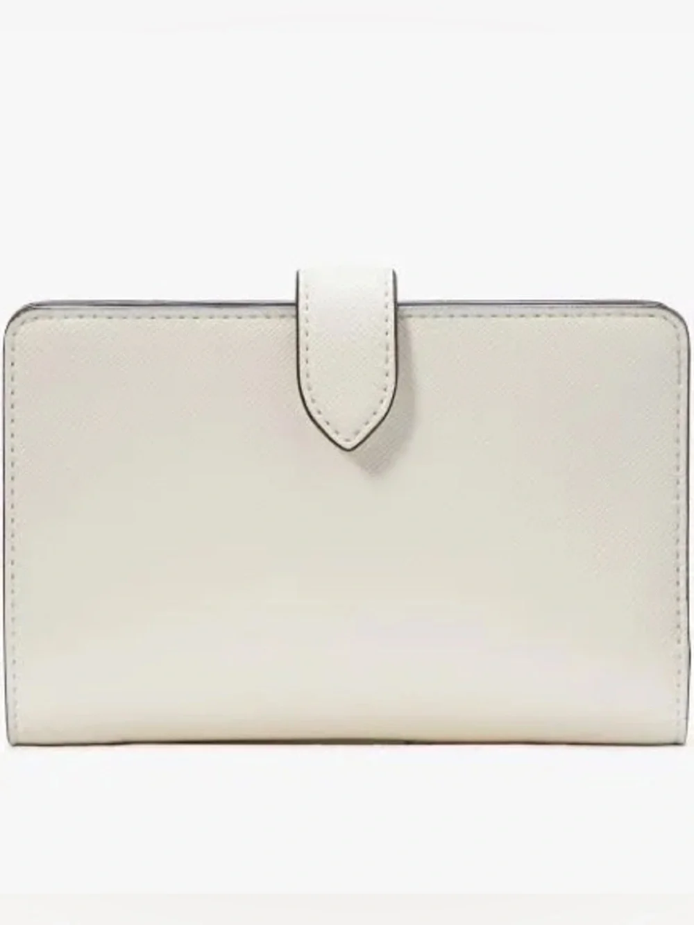 NWT Kate Spade Schuyler Medium Compact Bifold Wallet (Meringue)
